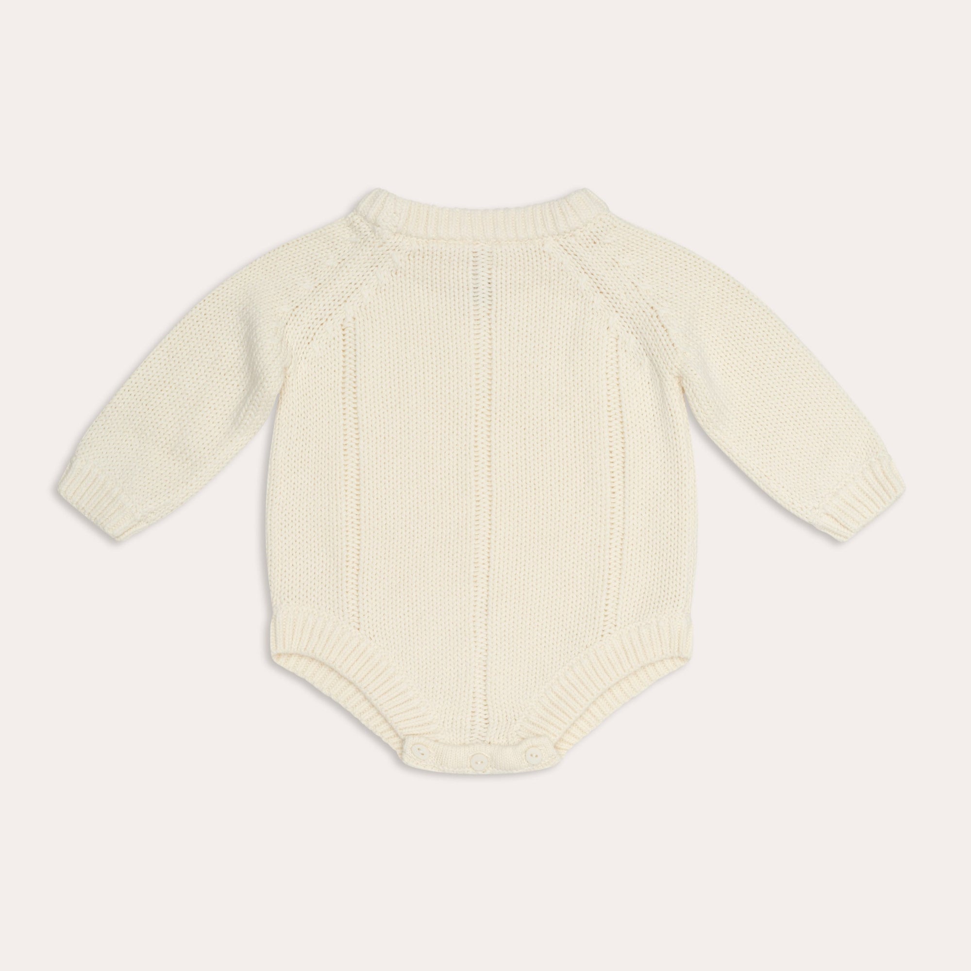 An illoura tallow knit romper | vanilla by Illoura the Label.