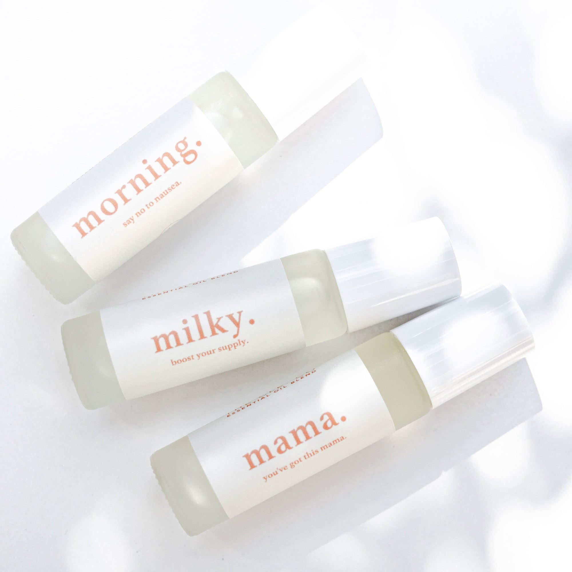 Milky essential oil blend naturally increases your milk supply with an incredible blend of essential oils.